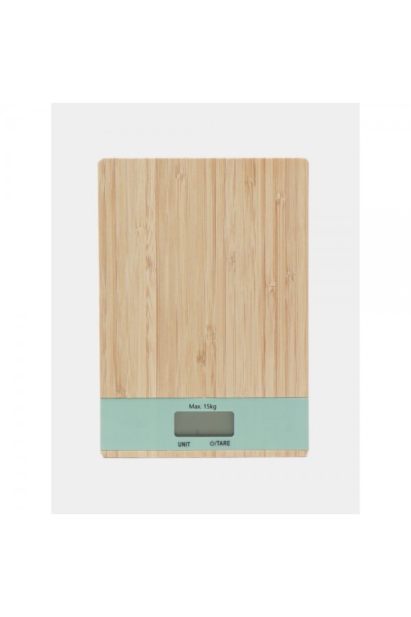 Ahşap Lüks Dijital Ekranlı 15 Kg 1 Gr Hassas Elektronik Mutfak Terazisi