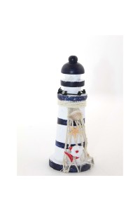 Ahşap Marin Deniz Feneri Dekoratif Hediyelik