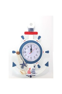 Ahşap Marin Dümenli Ve Çapa Tasarımı Saat