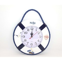 Ahşap Marin Duvara Asmalı Saat Ahşap Marin Duvara Asmalı Saat