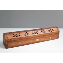 Ahşap Maun Tabut Tütsülük Ahşap Maun Tabut Tütsülük