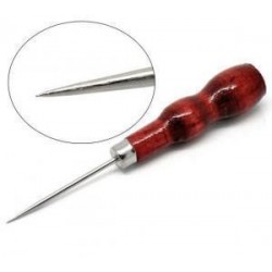 Ahşap Saplı Nargile Folyo Delici İğne Delme Aparatı Ahşap Saplı Nargile Folyo Delici İğne Delme Aparatı