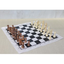 Ahşap Satranç Taşı 9 Cm Ahşap Satranç Taşı 9 Cm