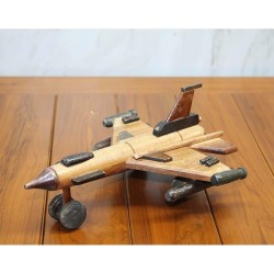 Ahşap Uçak Biblo Ahşap Uçak Biblo