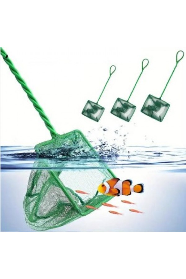 Akvaryum Balık Yakalama Kepçesi 4 inç 10 cm