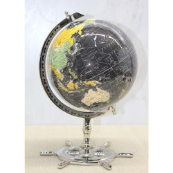 Altı Dümenli Dekoratif Dünya Küre