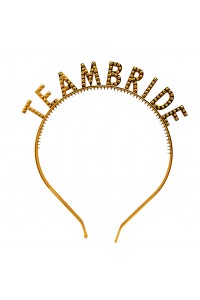 Altın Renk Team Bride Taç – Gelin ve Nedime Tacı Altın Renk Team Bride Taç – Gelin ve Nedime Tacı