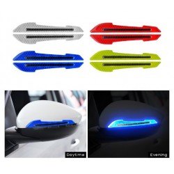 Araba Ayna Çarpma Koruyucu Renkli Reflektif Şerit Araba Ayna Çarpma Koruyucu Renkli Reflektif Şerit