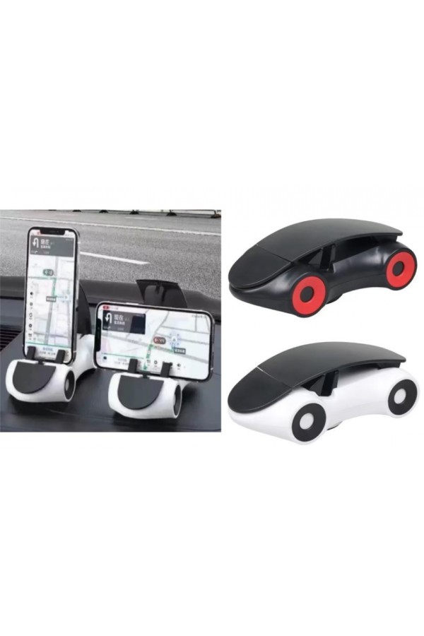 Araba Tasarımlı Araç İçi Telefon Tutucu 360 Dönebilen Ayarlı