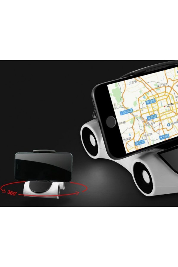 Araba Tasarımlı Araç İçi Telefon Tutucu 360 Dönebilen Ayarlı
