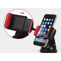 Araç İçi Torpido ve Cam Vakumlu Kısa Boy Telefon Tutucu