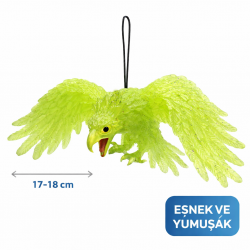 Asılabilir Lateks Kartal Dekor Süsü Yeşil 17-18 cm Asılabilir Lateks Kartal Dekor Süsü Yeşil 17-18 cm