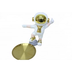 Astronot Servis Tabaklı Biblo Astronot Servis Tabaklı Biblo