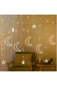 Ay Yıldızlı Saçak Led