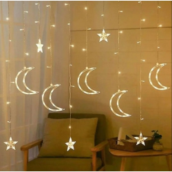 Ay Yıldızlı Saçak Led Ay Yıldızlı Saçak Led