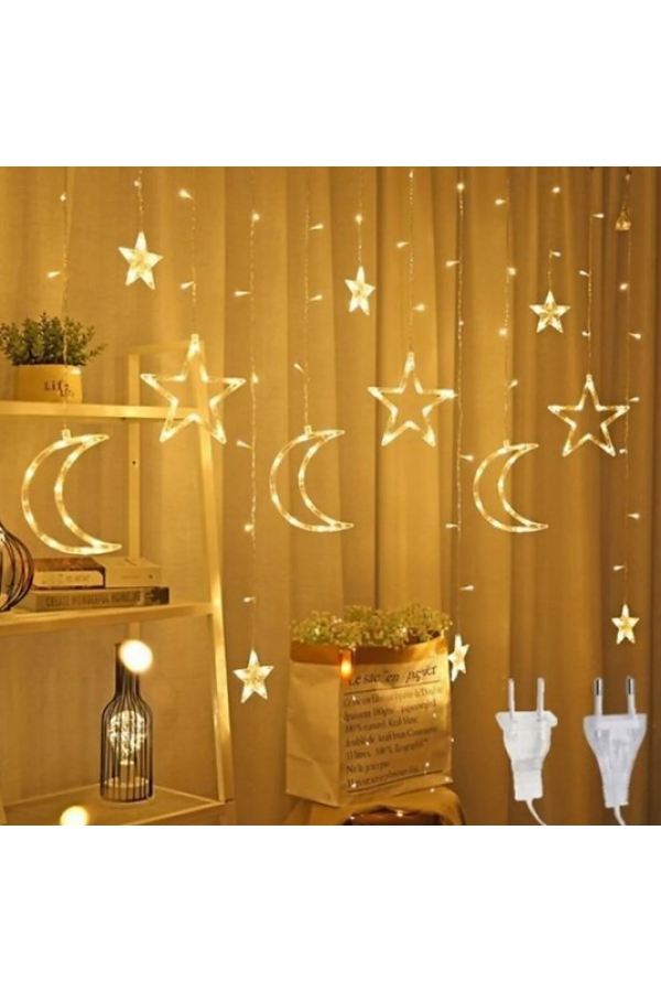 Ay Yıldızlı Saçak Led