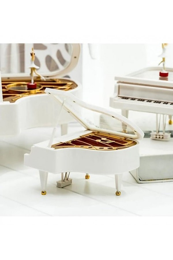 Balerinli Dans Eden Piyano Müzik Kutusu N-46