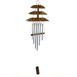 Bambu Metal Çanlı Rüzgar Çanı Bambu Metal Çanlı Rüzgar Çanı