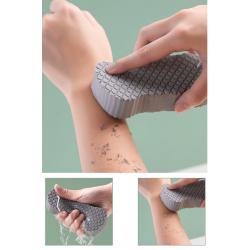 Banyo fırçası yüksek yoğunluklu iyi sürtünme etkisi banyo için hafif ölü cilt sökücü sünger Banyo fırçası yüksek yoğunluklu iyi sürtünme etkisi banyo için hafif ölü cilt sökücü sünger