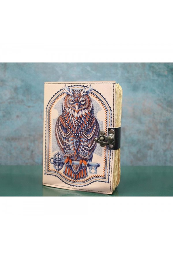 Baykuşlu Deri Defter