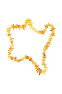 Bebek Damla Kehribar Diş Kolye Bebek Damla Kehribar Diş Kolye