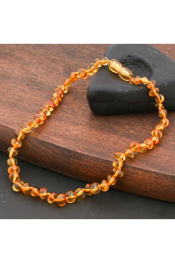 Bebek Damla Kehribar Diş Kolye Bebek Damla Kehribar Diş Kolye