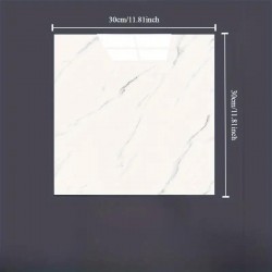 BEYAZ MERMER DESENLİ ALÜMİNYUM PLASTİK DUVAR STİCKER (30*30) BEYAZ MERMER DESENLİ ALÜMİNYUM PLASTİK DUVAR STİCKER (30*30)