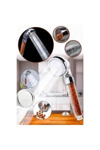 Boncuklu Su Tasarruflu Kireç Önleyici Duş Başlığı