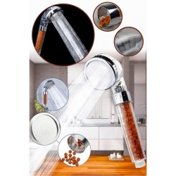 Boncuklu Su Tasarruflu Kireç Önleyici Duş Başlığı Boncuklu Su Tasarruflu Kireç Önleyici Duş Başlığı