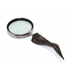 Boynuz Saplı Büyüteç Dekoratif Hediyelik