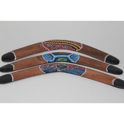 Büyük Ahşap Bumerang Dekoratif El Yapımı Boomerang Frizbi Oyuncak