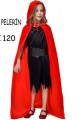 Parti Cadılar Bayramı Halloween Kapişonlu Kırmızı Pelerin 90 cm