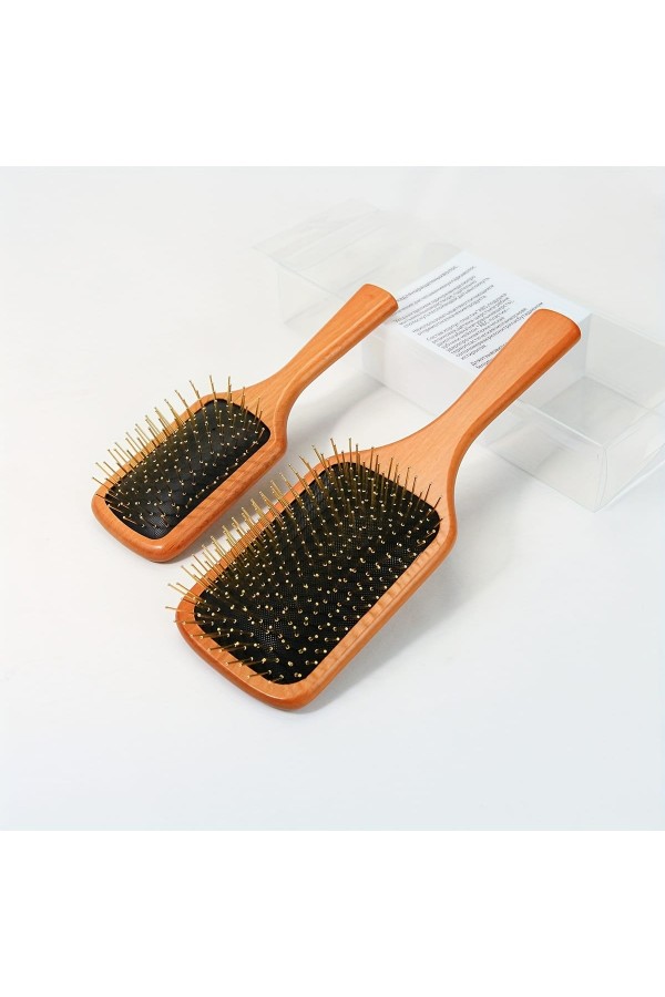 Çelik İğne Uçlu Bambu Tarak 25.5cm 12'li Paket