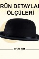 Siyah Melon Parti Şapkası