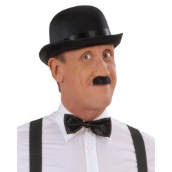 Siyah Melon Parti Şapkası Siyah Melon Parti Şapkası