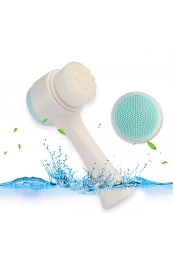 Çift Taraflı 3D Yumuşak Yüz Bakım Fırçası