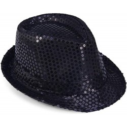 Çocuk Boy Siyah Payetli Şapka Gösteri Şapkası 54 No Çocuk Boy Siyah Payetli Şapka Gösteri Şapkası 54 No