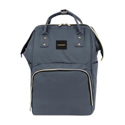 Çok Amaçlı Anne Bebek Bakım Sırt Çantası Klasik Gri Çok Amaçlı Anne Bebek Bakım Sırt Çantası Klasik Gri