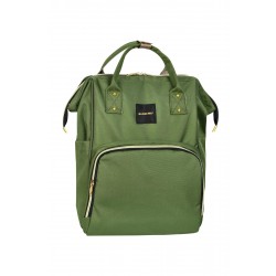 Çok Amaçlı Anne Bebek Bakım Sırt Çantası Klasik Yeşil Çok Amaçlı Anne Bebek Bakım Sırt Çantası Klasik Yeşil