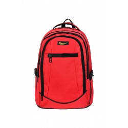 Çok Amaçlı Laptop Dizüstü Bilgisayar Bölmeli Sırt Çanta Kırmızı