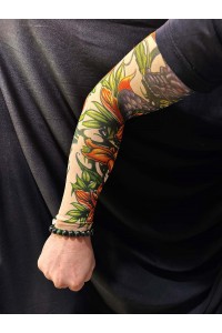 Çorap Dövme Giyilebilir Kol Bacak Dövmesi Likralı 2 Adet Model 25