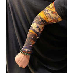 Çorap Dövme Giyilebilir Kol Bacak Dövmesi Likralı 2 Adet Model 27 Çorap Dövme Giyilebilir Kol Bacak Dövmesi Likralı 2 Adet Model 27