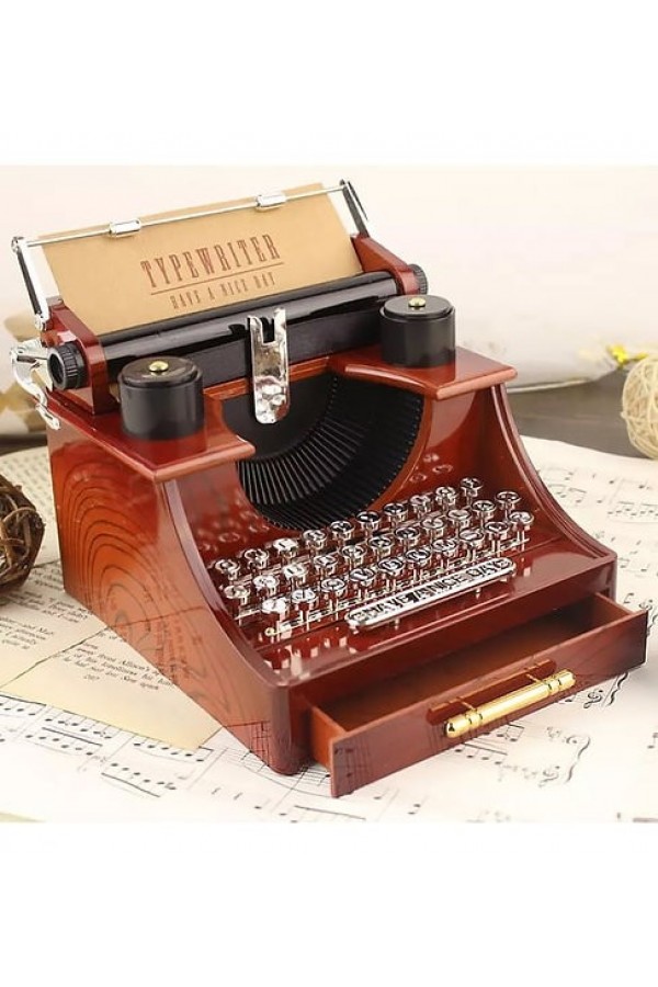 Daktilo Şeklinde Büyük Müzik Kutusu N-26