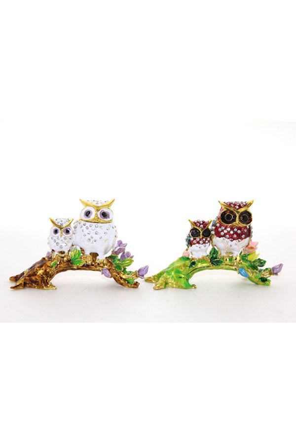 Dal Üstünde 2'Li Baykuş