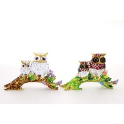 Dal Üstünde 2'Li Baykuş Biblo Dal Üstünde 2'Li Baykuş Biblo