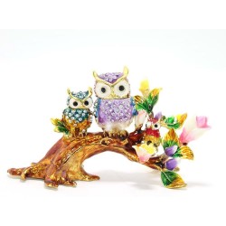 Dal Üstünde 3'Lü Baykuş Biblo Dal Üstünde 3'Lü Baykuş Biblo