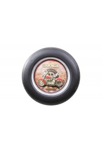 Dekoratif Araba Tekerleği MotorTemalı Led Işıklı Duvar Panosu