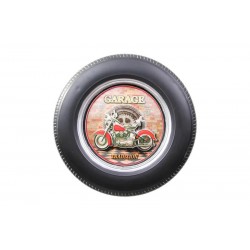 Dekoratif Araba Tekerleği MotorTemalı Led Işıklı Duvar Panosu