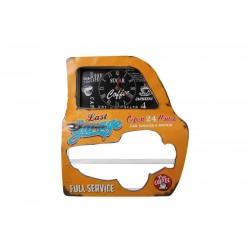 Dekoratif Garage Temalı Sarı Araba Kapısı Araba Kapısı Duvar Rafı Dekoratif Garage Temalı Sarı Araba Kapısı Araba Kapısı Duvar Rafı