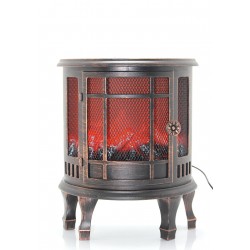 Dekoratif Ledli Şömine Lamba